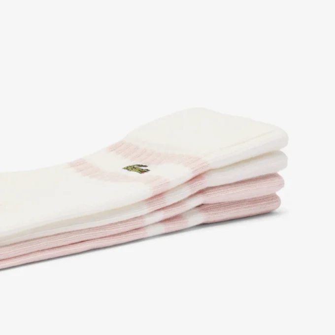 Chaussettes unisexes en coton côtelé Chaussettes unisexes en coton côtelé