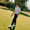 Chaussures de golf en cuir T-Clip Golf pour homme Chaussures de golf en cuir T-Clip Golf pour homme