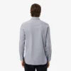 Chemise boutonnée à rayures stretch coupe slim pour homme Chemise boutonnée à rayures stretch coupe slim pour homme