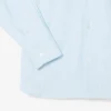 Chemise boutonnée à rayures stretch coupe slim pour homme