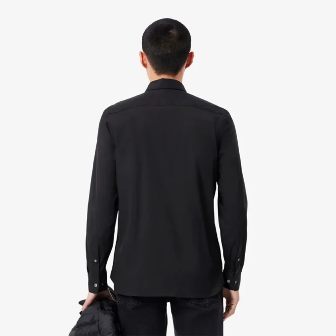 Chemise boutonnée stretch slim fit pour homme