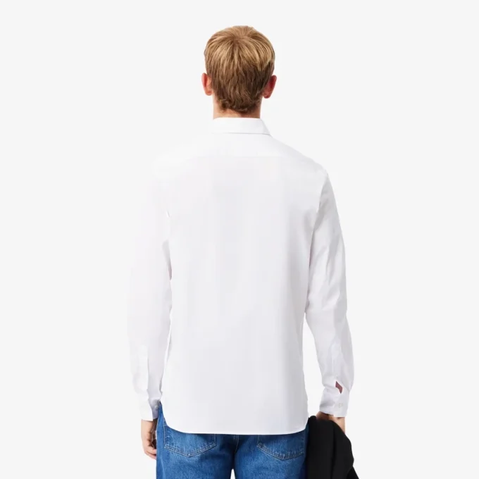 Chemise boutonnée stretch slim fit pour homme Chemise boutonnée stretch slim fit pour homme