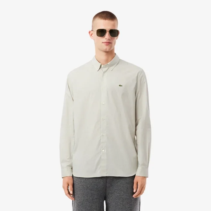 Chemise à boutons rayée coupe classique pour homme Chemise à boutons rayée coupe classique pour homme