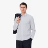 Chemise à boutons rayée coupe classique pour homme Chemise à boutons rayée coupe classique pour homme