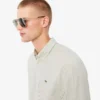 Chemise à boutons rayée coupe classique pour homme Chemise à boutons rayée coupe classique pour homme