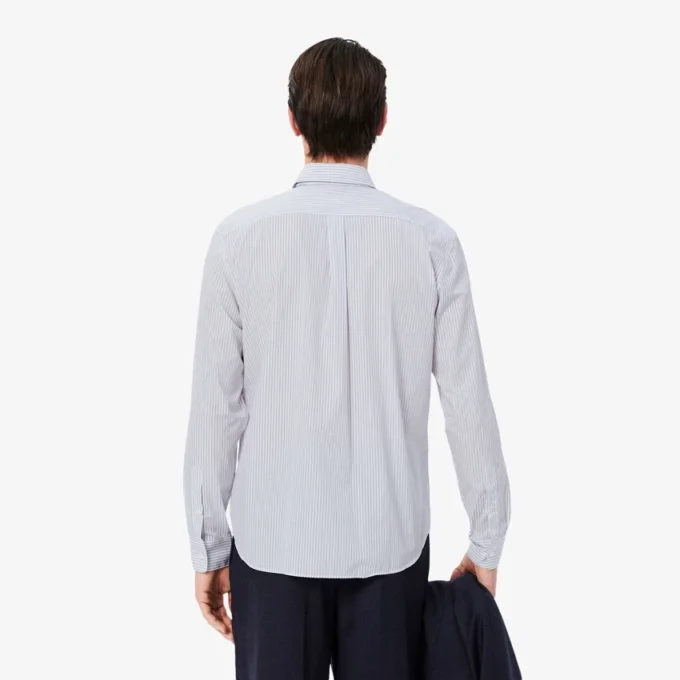 Chemise à boutons rayée coupe classique pour homme Chemise à boutons rayée coupe classique pour homme