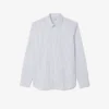 Chemise à boutons rayée coupe classique pour homme Chemise à boutons rayée coupe classique pour homme