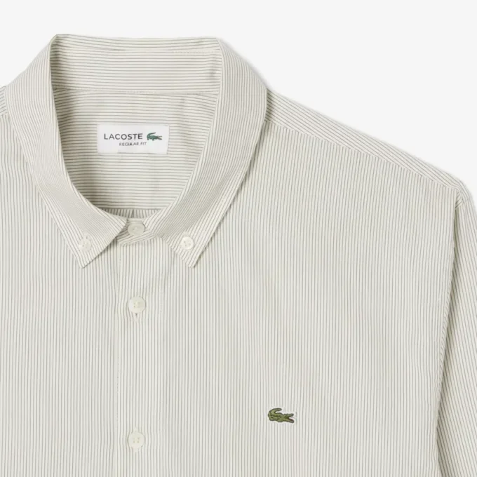 Chemise à boutons rayée coupe classique pour homme Chemise à boutons rayée coupe classique pour homme