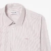 Chemise à boutons rayée coupe classique pour homme