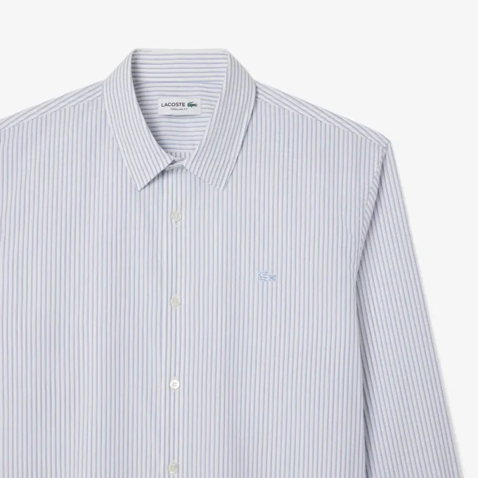 Chemise à boutons rayée coupe classique pour homme Chemise à boutons rayée coupe classique pour homme