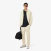 Chemise en coton brodée à la coupe décontractée Chemise en coton brodée à la coupe décontractée