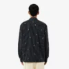 Chemise en coton brodée à la coupe décontractée Chemise en coton brodée à la coupe décontractée