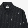 Chemise en coton brodée à la coupe décontractée Chemise en coton brodée à la coupe décontractée