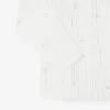 Chemise en coton brodée à la coupe décontractée Chemise en coton brodée à la coupe décontractée