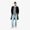 Chemise en coton à carreaux pour homme, coupe classique Chemise en coton à carreaux pour homme, coupe classique