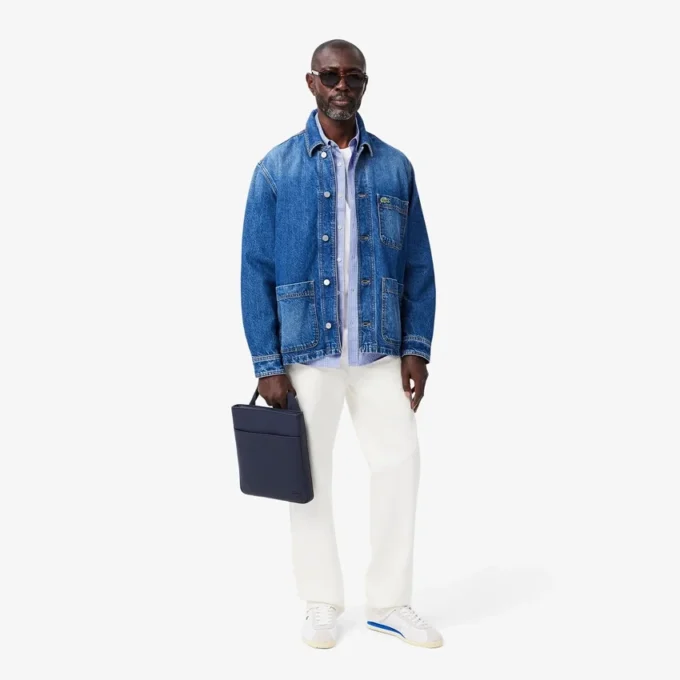 Chemise en coton à carreaux pour homme, coupe classique Chemise en coton à carreaux pour homme, coupe classique