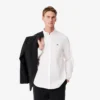 Chemise en coton coupe classique pour homme
