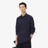 Chemise en coton coupe classique pour homme
