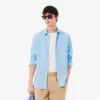 Chemise en coton coupe classique pour homme