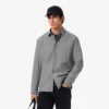 Chemise en coton coupe classique pour homme