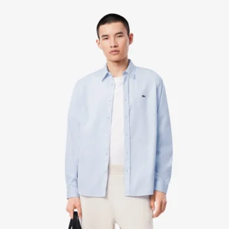 Chemise en coton coupe classique pour homme