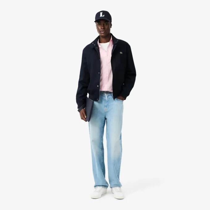 Chemise en coton coupe classique pour homme