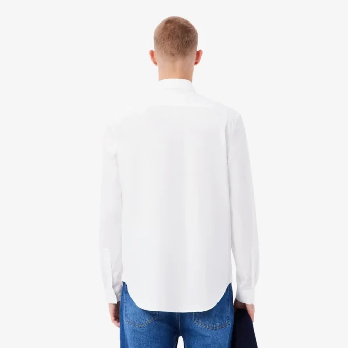Chemise en coton coupe classique pour homme
