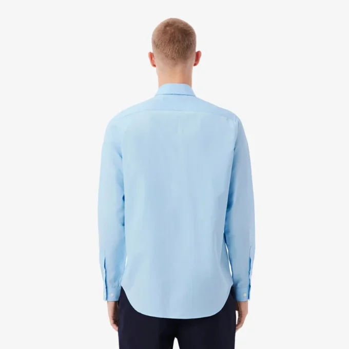 Chemise en coton coupe classique pour homme