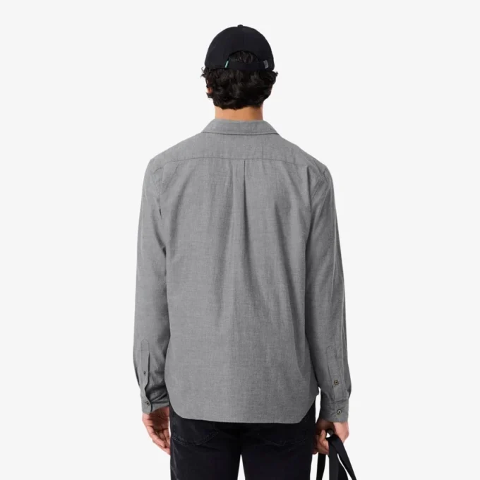 Chemise en coton coupe classique pour homme