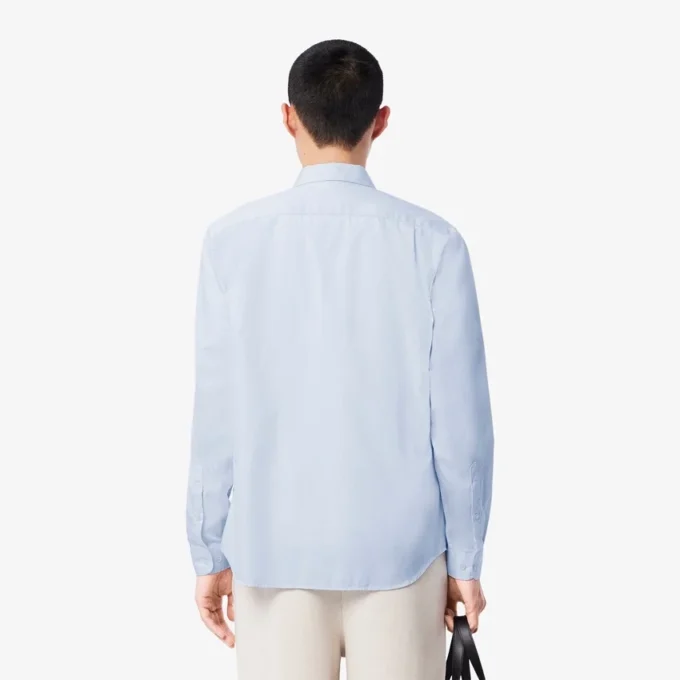 Chemise en coton coupe classique pour homme