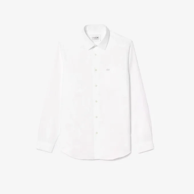 Chemise en coton coupe classique pour homme