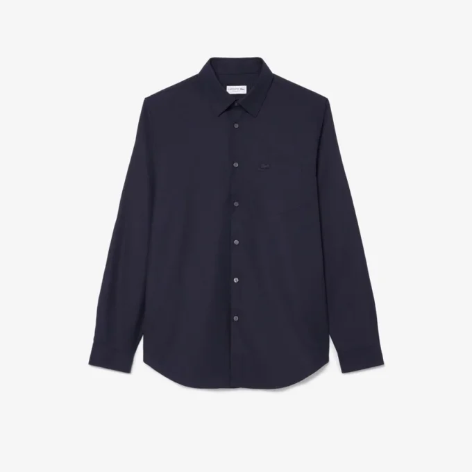 Chemise en coton coupe classique pour homme