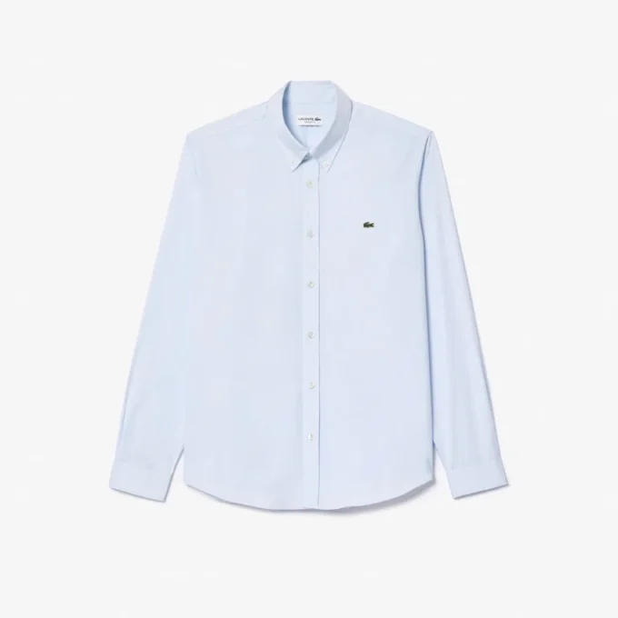 Chemise en coton coupe classique pour homme