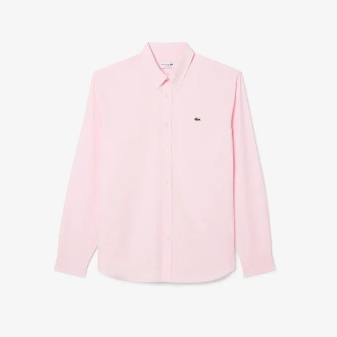 Chemise en coton coupe classique pour homme