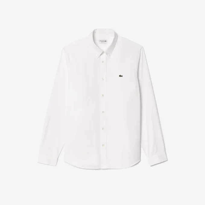 Chemise en coton coupe classique pour homme