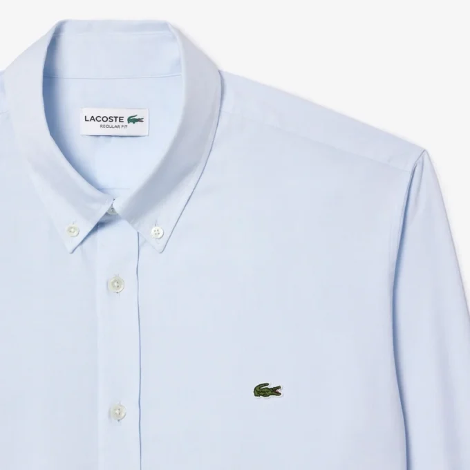 Chemise en coton coupe classique pour homme