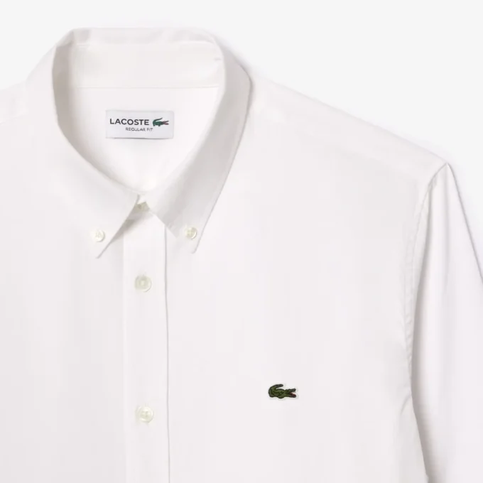 Chemise en coton coupe classique pour homme