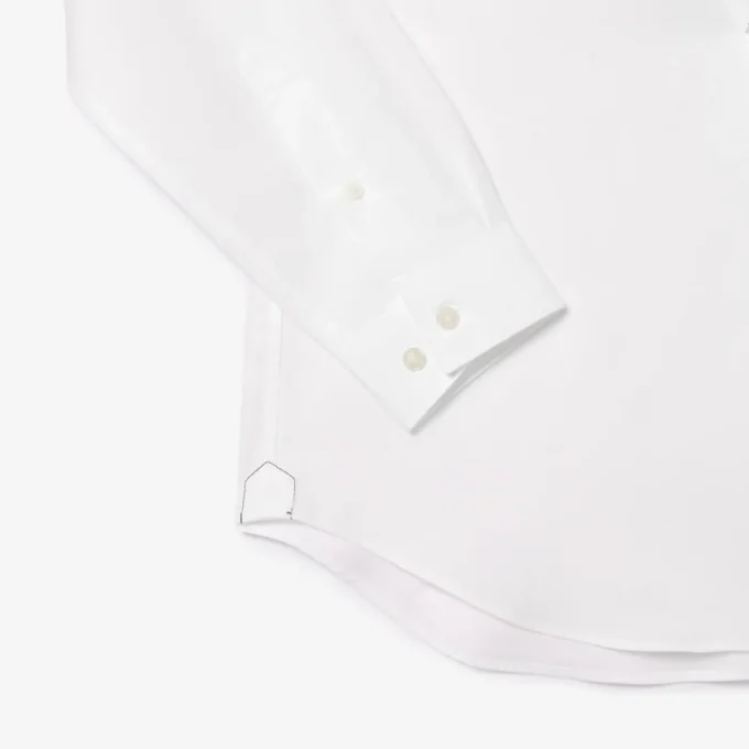 Chemise en coton coupe classique pour homme