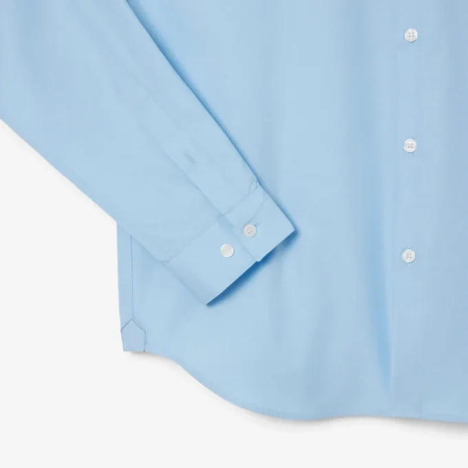 Chemise en coton coupe classique pour homme
