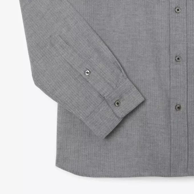 Chemise en coton coupe classique pour homme