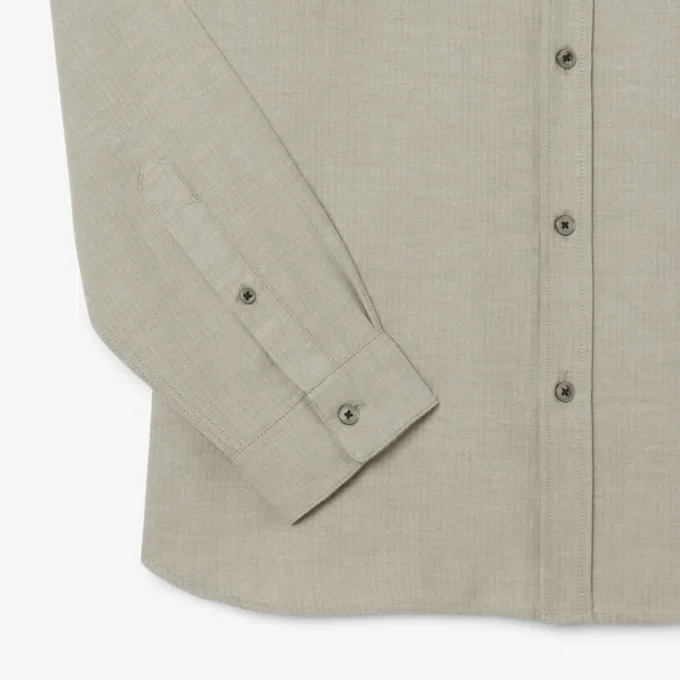Chemise en coton coupe classique pour homme