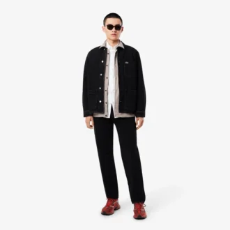 Chemise en coton coupe slim pour homme