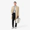 Chemise en coton coupe slim pour homme