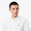 Chemise en coton coupe slim pour homme