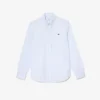 Chemise en coton coupe slim pour homme