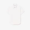 Chemise en coton à manches courtes pour homme, coupe classique