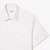 Chemise en coton à manches courtes pour homme, coupe classique
