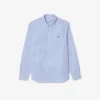 Chemise en coton rayée coupe classique pour homme Chemise en coton rayée coupe classique pour homme