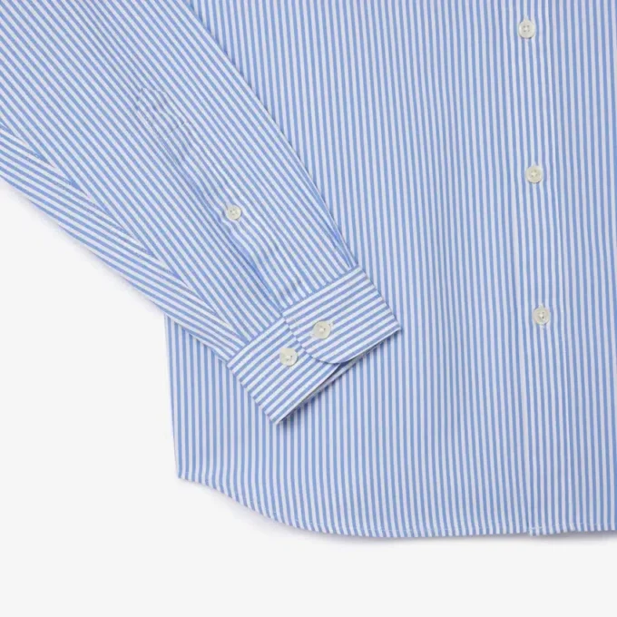 Chemise en coton rayée coupe classique pour homme Chemise en coton rayée coupe classique pour homme