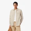 Chemise en flanelle à carreaux coupe classique pour homme